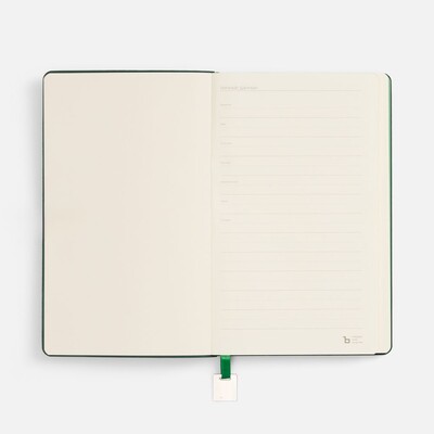 Ежедневник Shall Light, недатированный, зеленый