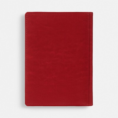 Ежедневник Nebraska, недатированный, красный