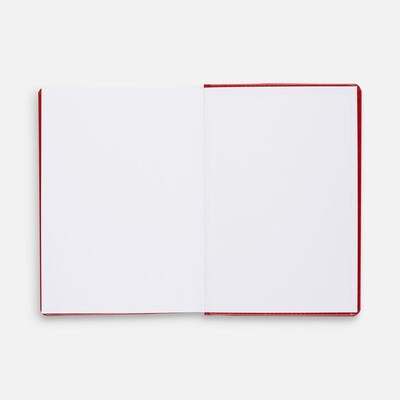 Ежедневник Nebraska, недатированный, красный