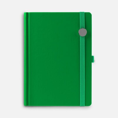 Ежедневник Favor Metal, недатированный, ярко-зеленый