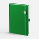 Ежедневник Favor Metal, недатированный, ярко-зеленый