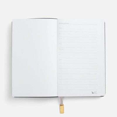 Ежедневник Petrus, недатированный, черный