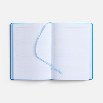 Ежедневник Peel, недатированный, голубой