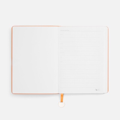 Ежедневник Lafite, недатированный, оранжевый