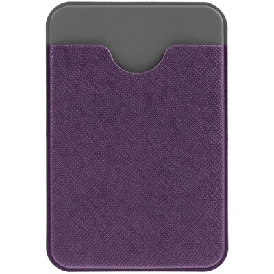 Чехол для карты на телефон Devon, фиолетовый с серым