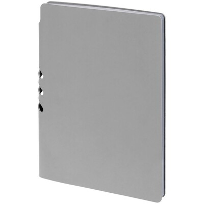 Ежедневник Flexpen Shall, недатированный, серый