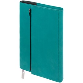 Ежедневник Grace на заказ, недатированный, бирюзовый