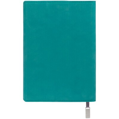 Ежедневник Grace на заказ, недатированный, бирюзовый