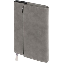 Ежедневник Grace на заказ, недатированный, серый