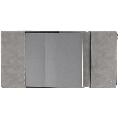 Ежедневник Grace на заказ, недатированный, серый