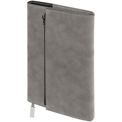 Ежедневник Grace на заказ, недатированный, серый