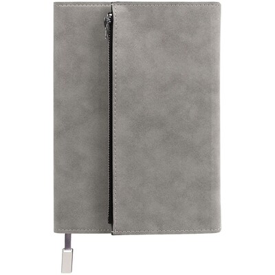 Ежедневник Grace на заказ, недатированный, серый