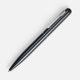 Ручка шариковая Scribo, матовая черная