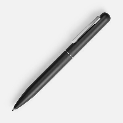 Ручка шариковая Scribo, матовая серая