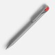 Ручка шариковая Prodir DS1 TMM Dot, серая с красным