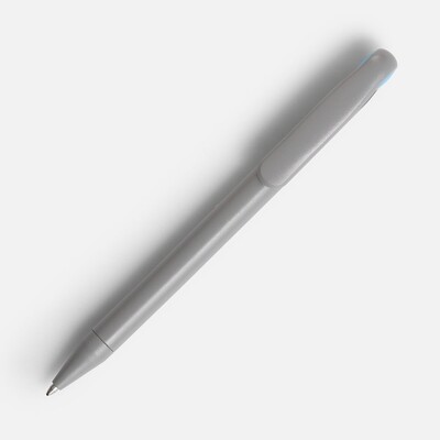 Ручка шариковая Prodir DS1 TMM Dot, серая с голубым