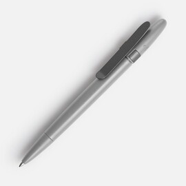Ручка шариковая Prodir DS5 TSM Metal Clip, серая