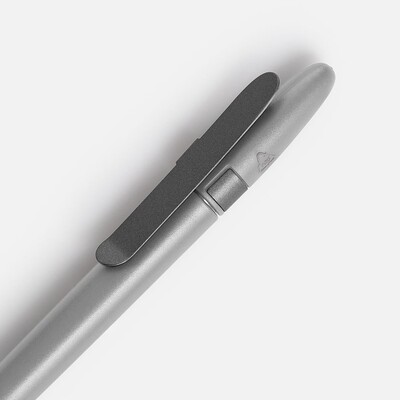 Ручка шариковая Prodir DS5 TSM Metal Clip, серая