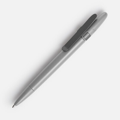 Ручка шариковая Prodir DS5 TSM Metal Clip, серая
