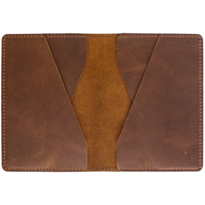 Обложка для паспорта inStream, коричневая