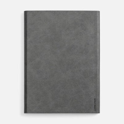 Ежедневник Petrus Flap, недатированный, серый