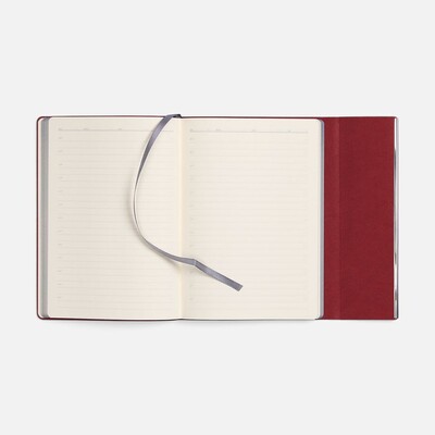 Ежедневник Petrus Flap, недатированный, красный