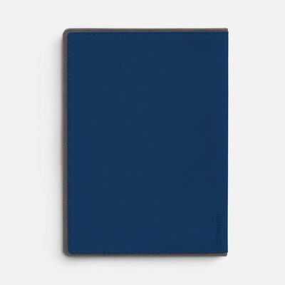 Ежедневник Frame, недатированный,синий с серым