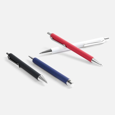 Ручка шариковая Lobby Soft Touch Gold, черная