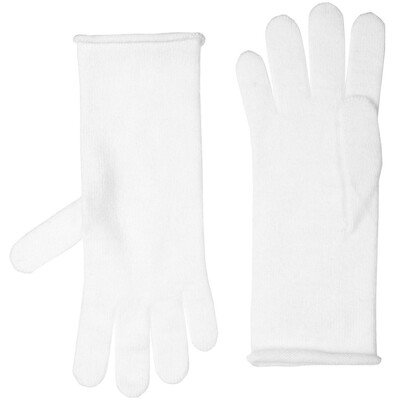 Перчатки Alpine, удлиненные, белые