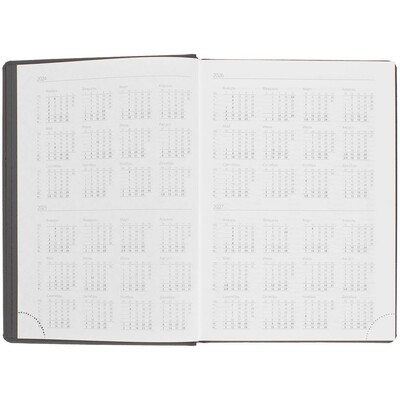 Ежедневник Mobile на заказ, недатированный, черно-красный