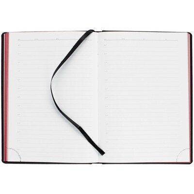 Ежедневник Mobile на заказ, недатированный, черно-красный