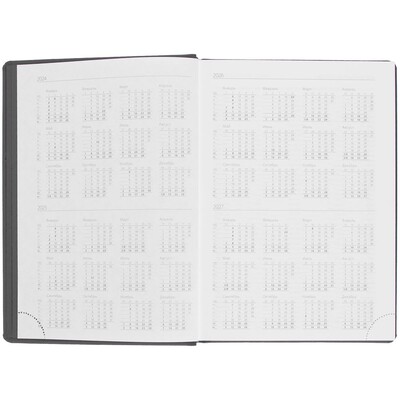 Ежедневник Mobile на заказ, недатированный, черно-фиолетовый