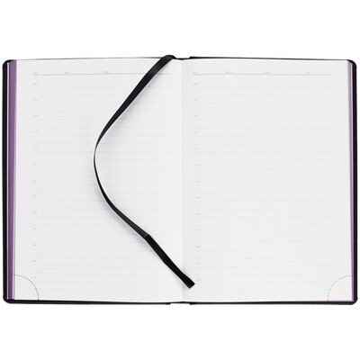 Ежедневник Mobile на заказ, недатированный, черно-фиолетовый