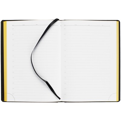 Ежедневник Mobile на заказ, недатированный, черно-желтый