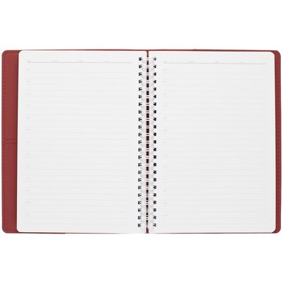 Ежедневник Spring Touch, недатированный, красный