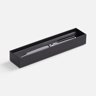 Ручка шариковая Inkish Chrome в футляре, серая