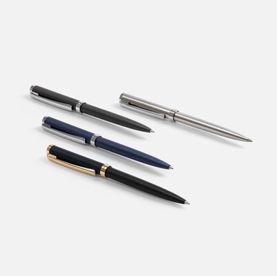 Ручка шариковая Delgado, матовая черная