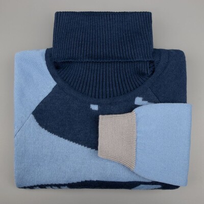 Джемпер на заказ Tricksy Net Reglan, полушерсть