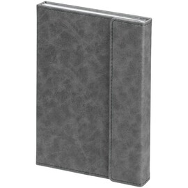 Ежедневник Flap на заказ, недатированный, серый