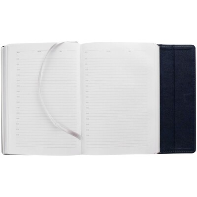 Ежедневник Flap на заказ, недатированный, синий