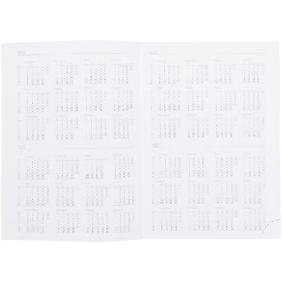 Ежедневник Vivian, недатированный, красный