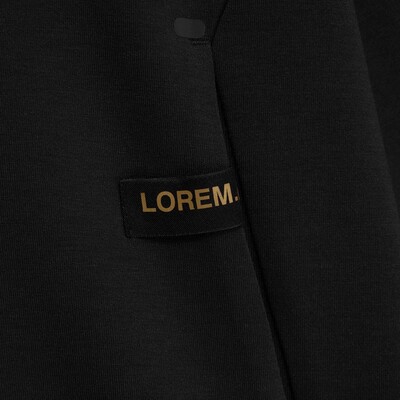 Худи унисекс Begi, черное