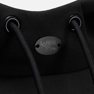 Худи унисекс Begi, черное