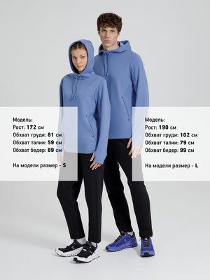 Худи унисекс Begi, синее