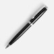Ручка шариковая Letra Chrome, глянцевая, черная