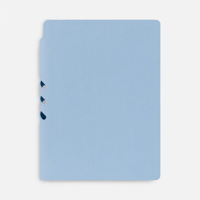 Ежедневник Flexpen Shall, недатированный, голубой