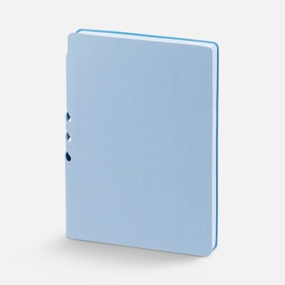 Ежедневник Flexpen Shall, недатированный, голубой
