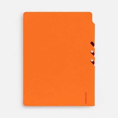 Ежедневник Flexpen Shall, недатированный, оранжевый