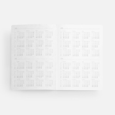 Ежедневник Flexpen Shall, недатированный, черный