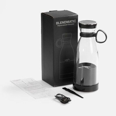 Портативный блендер BlendMatic, черный